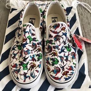 custom marvel vans